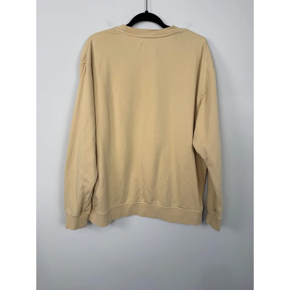 Jordan Flight MVP Men's XL Lightweight Crewneck Sesame Graphic Sweatshirt